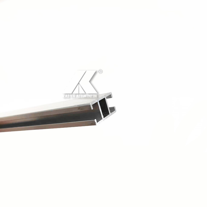 H Beam Extrusion 6063 Aluminium Alloy Profile Matt Silver Color