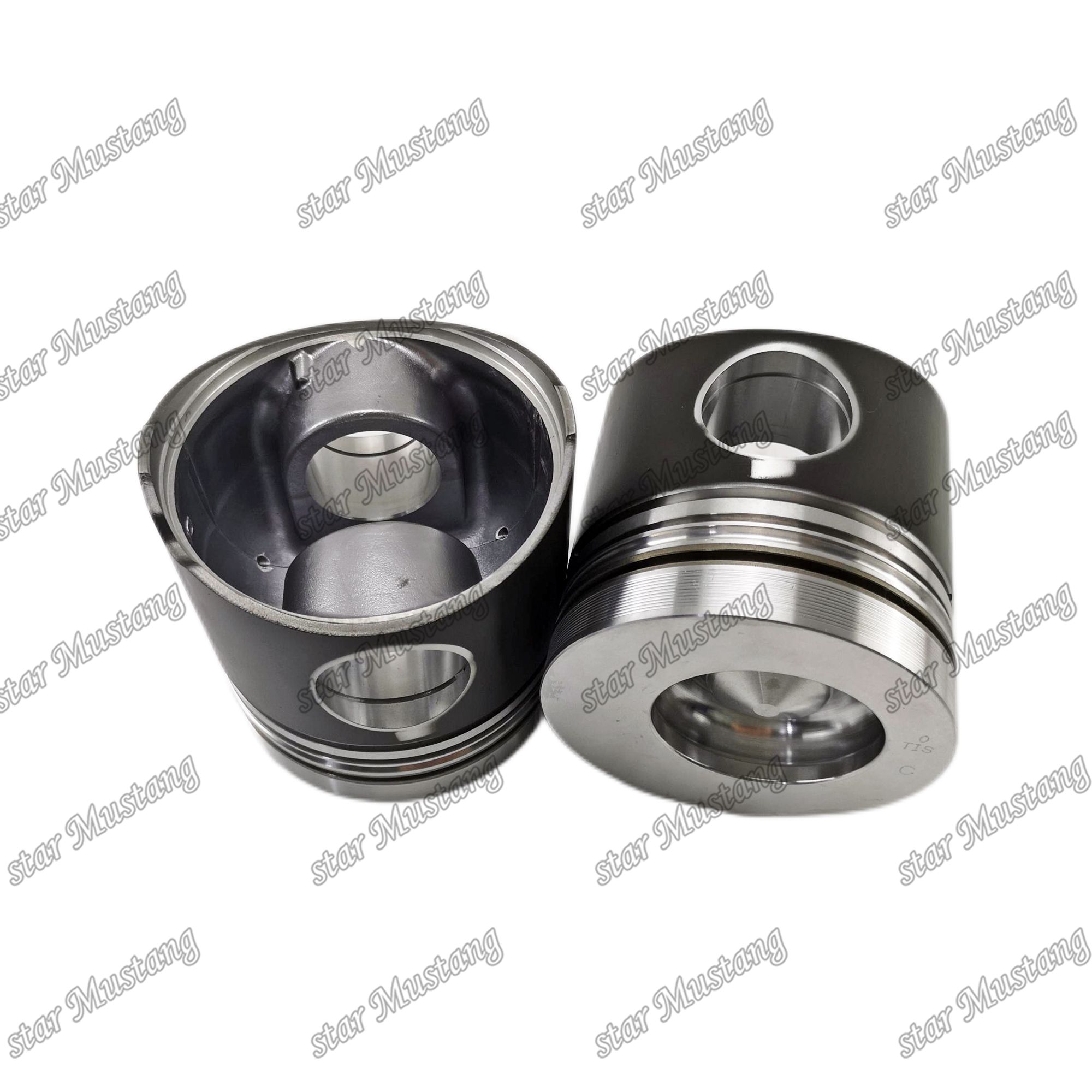 Piston D2848 DV15 without valve mark 65.02501-0774 For Doosan Diesel Engine Repair Parts