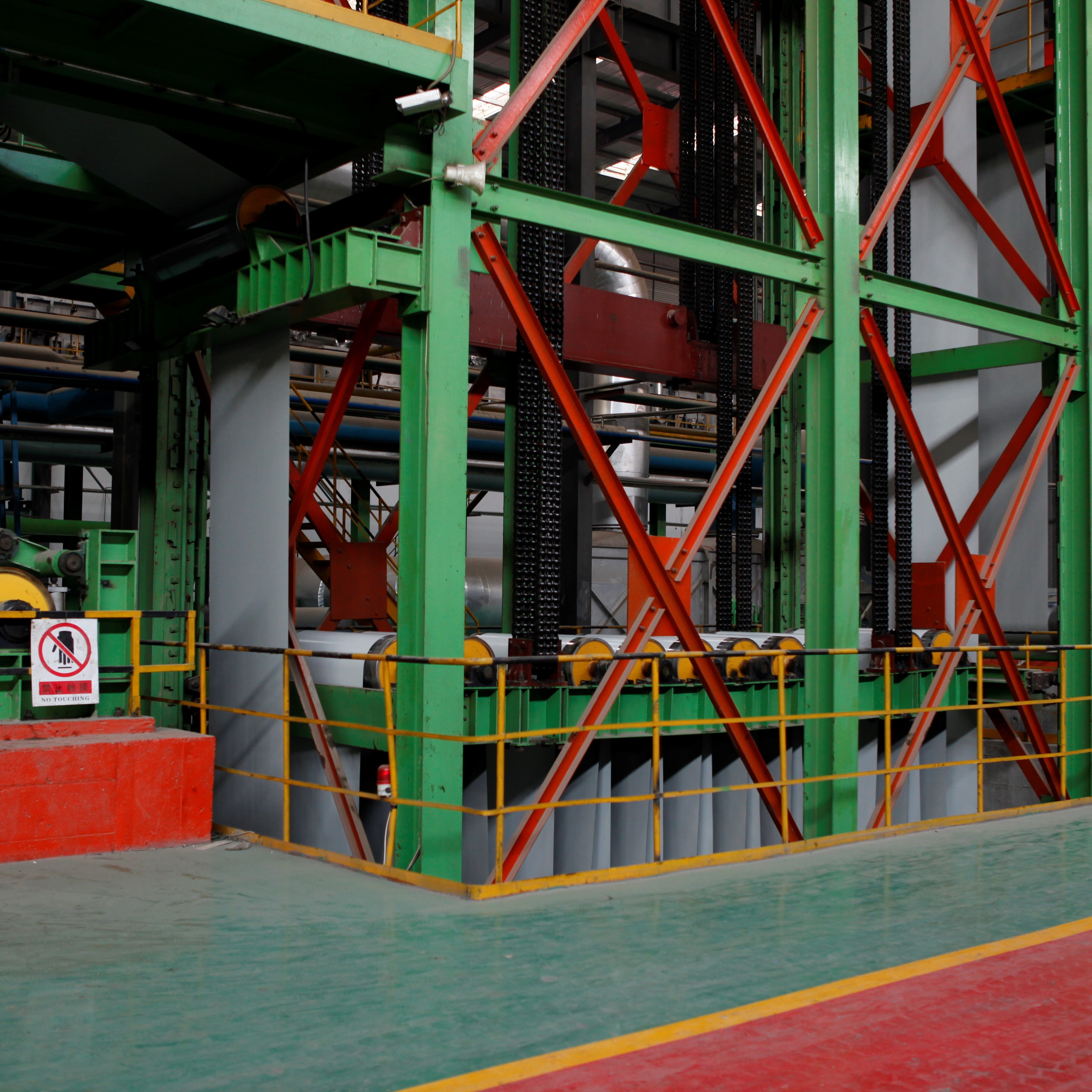 Strip Steel Color Coating Line Machine Laminating Printing Two Three Coating Two Baking