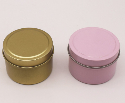 6 Color Aluminum Tins With Lids 50g Metal Storage Canisters