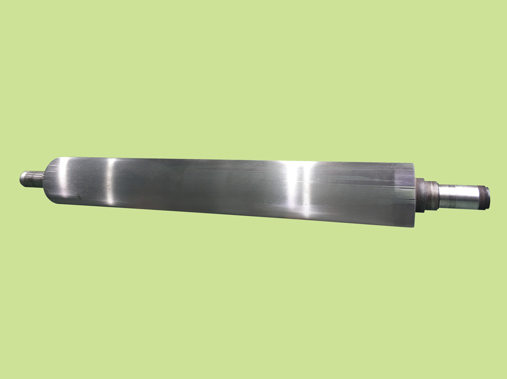 E Flute Steam Heating Chrome Plated Corrugated Roller
