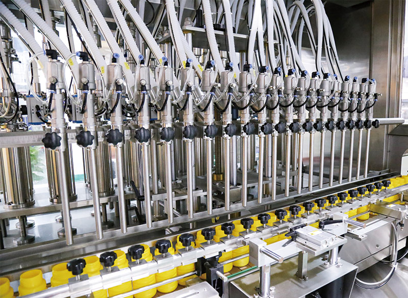DGP-Z-D Fully Automatic Piston Pesticide Liquid Filling Machine 50-1000ml