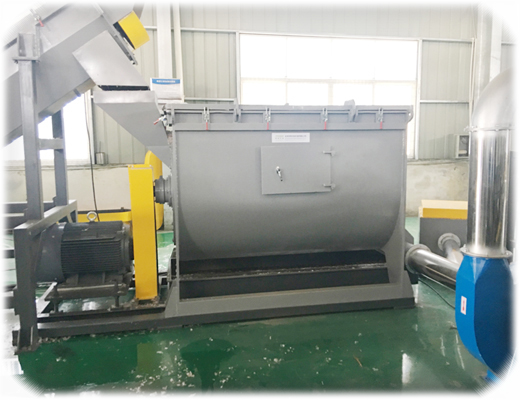 300-1500kg/H Plastic Washing Recycling Machine 120kw HDPE Washing Line