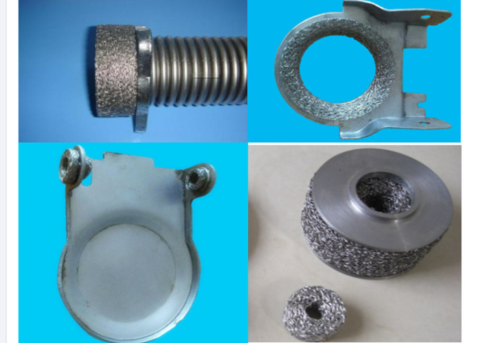 0.2mm Stainless Steel Compressed Knitted Wire Mesh Abrasion Resistance 1500r/min 110kg