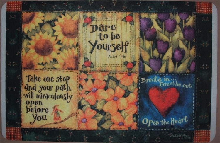 Exterior Door Mats Beautiful View Pattern Nonwoven Fabric Printed Feature