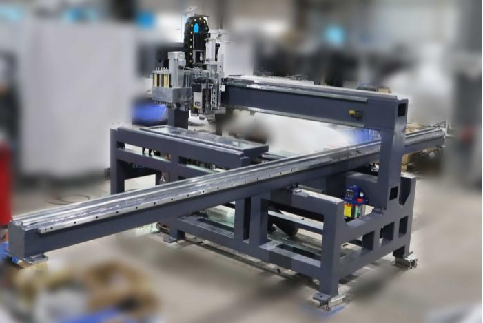 Six Side Cnc Boring Machine Wood Aluminum Honeycomb Panel Cnc Drill Line
