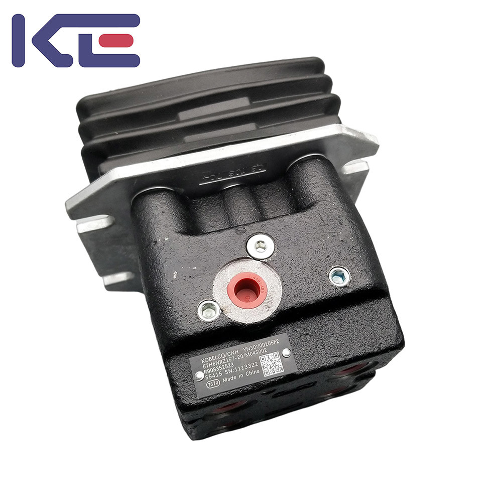YN30V00105F2 Excavator Hydraulic Parts Hydraulic Pedal Valve For KOBELCO SK200-8