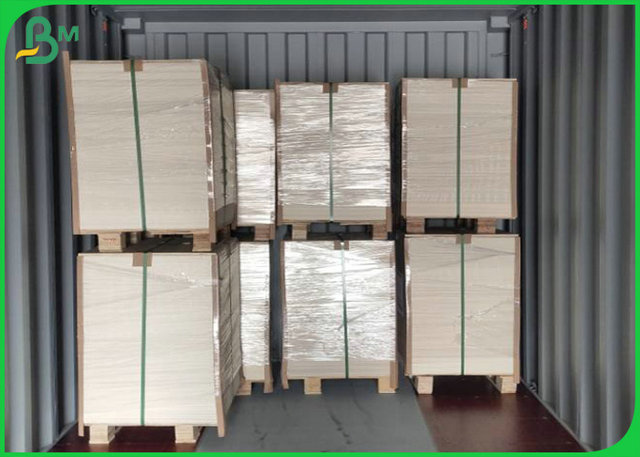 300g Good Strength White Horse Paper Sheet Grey Back For Packing Box