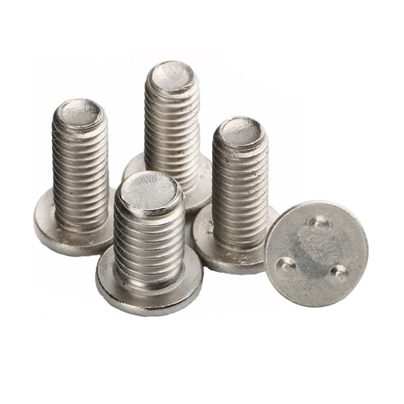 DIN Standard Weld Screws in Zinc Plated Black HDG Copper SS304 SS316 for Customized Request in Alloy Steel