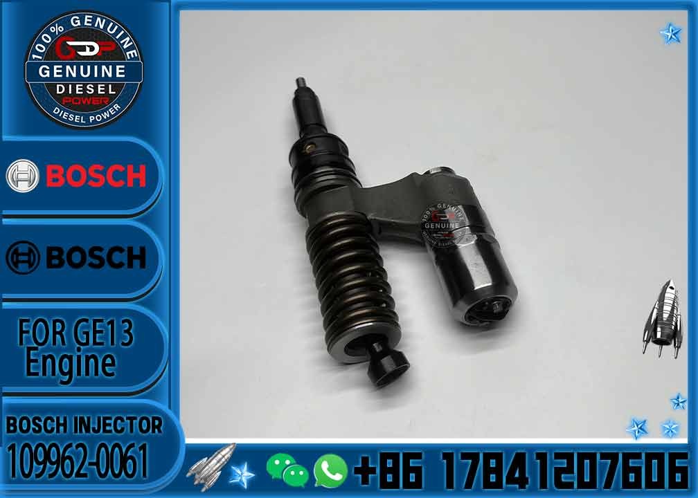 High Quality Diesel Engine Parts 109962-0061 1099620061 109962 0061 Common Rail Diesel Injector 109962-0061