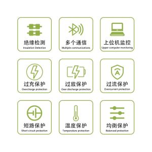 GCE 720V 400A Advanced High Voltage Lithium BMS With Relay For Solar Energy