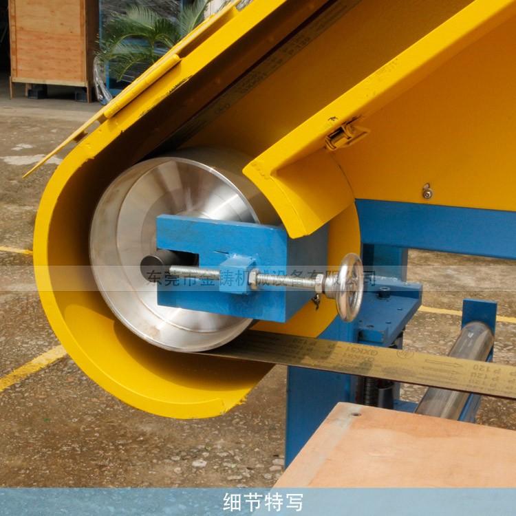 Wire Drawing Effect Hairline Linishing Machine Metal Surface