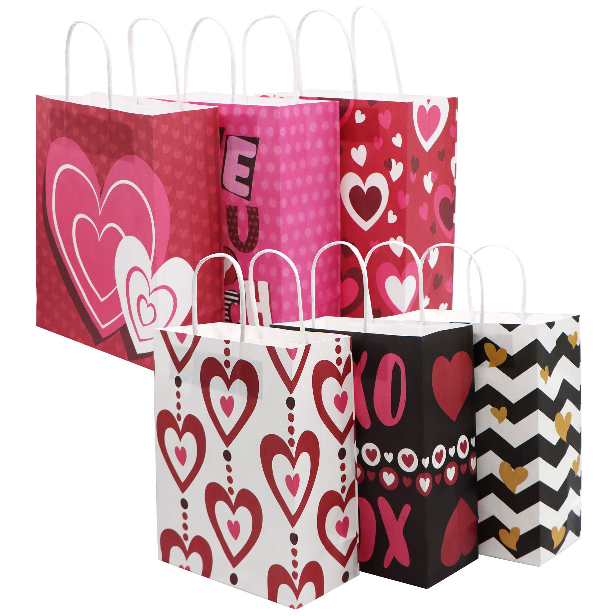 Custom Logo Decorative Handmade Small Kraft Paper Gift Shopping Bags For Grocery