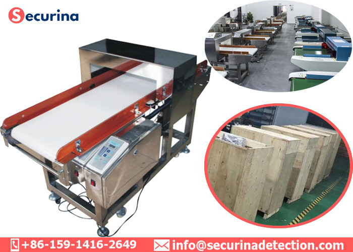 40X10cm Tunnel conveyor belt metal detector For Food Industry 30M/min