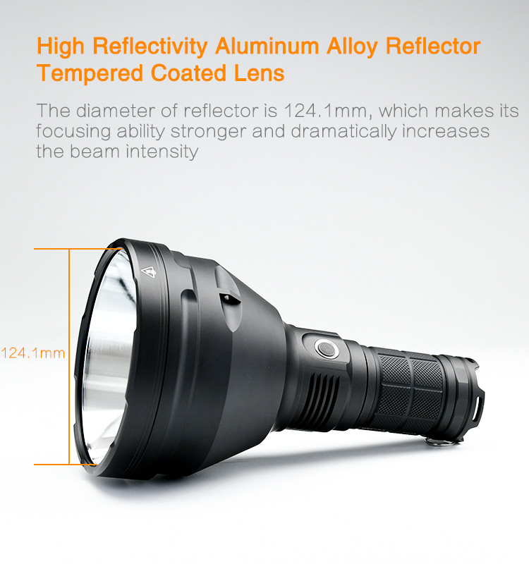 MT35 PLUS Handheld Flashlight XHP35 Hi 2700 Lumen Led Searchlight