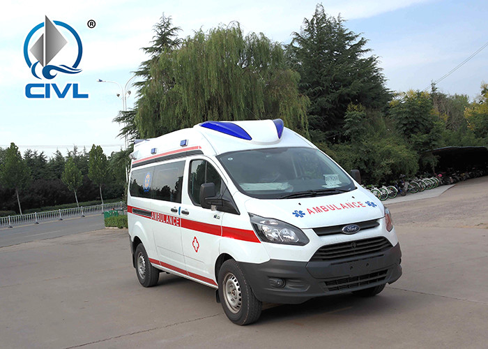 New Medical Ambulance Long Axis Middle And High Roof Medical Ambulance