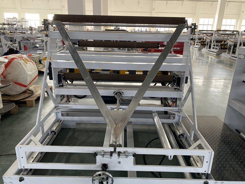 HDPE LDPE Folding Side Sealing Machine 13.5kw Unwinding Width 1200mm
