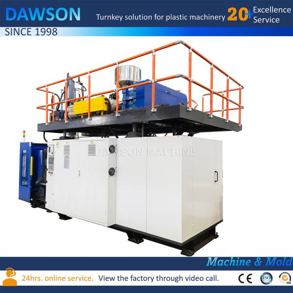 200liter Barrel Plastic Blow Molding Machine 55 Gallon Double Ring Chemical Drum
