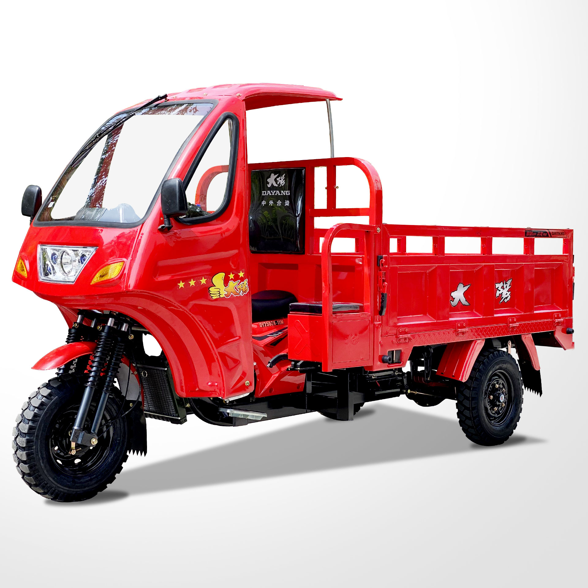 DAYANG Semi Cabin Cargo Tricycle 200CC/250CC/300CC Heavy Duty 1 12V Electrical System