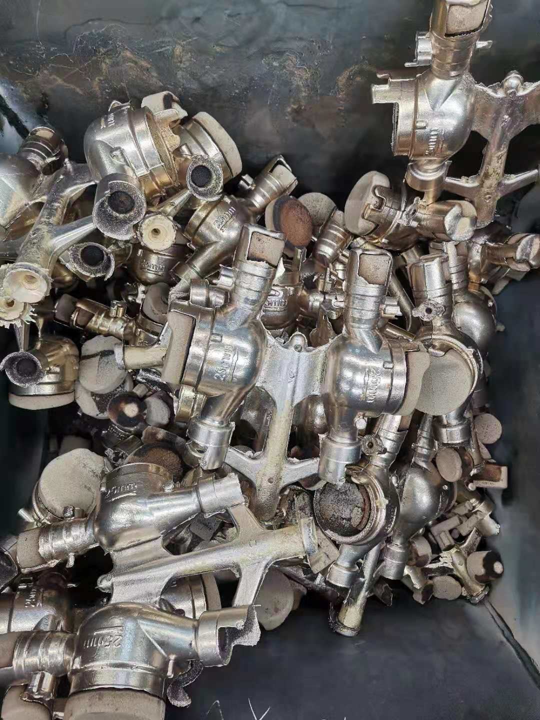 Brass Water Meter Produce Process By Low Pressure Die Casting Machine