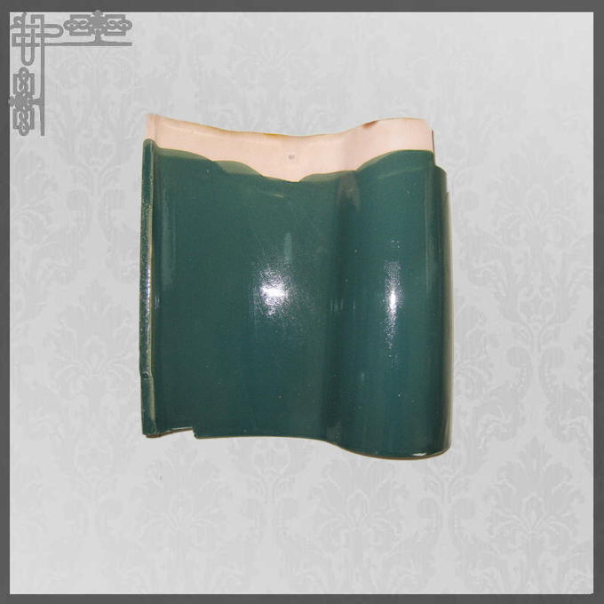 Waterproof Spanish Style Glazed Roof Tiles Building Materials