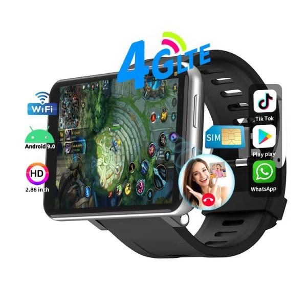 DM100 Smartwatch Android 7.1 5G 4G Smart Watch 2.86 Inch Screen 500 MP Camera