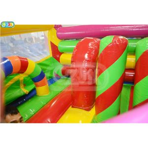 Durable Large Inflatable Bouncer / Inflatable Bounce House Castle For Amusement