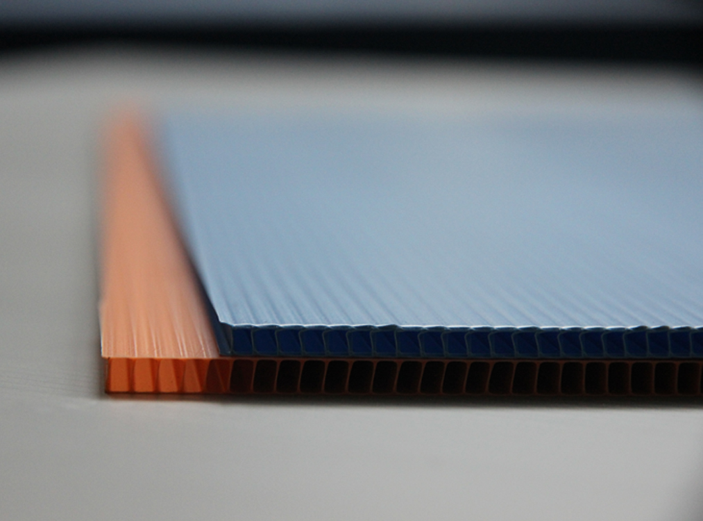 Multiple Color Corrugated Floor Protection , Corrugated Plastic Floor Protector