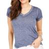 Buy cheap T-Shirts Wholesale Fashion Ladies Blouse Casual Women Summer Plain V Neck T from wholesalers