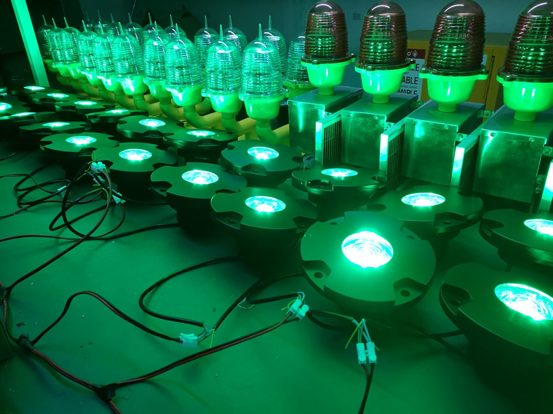 AH-HP-I Helipad Landing Lights, green FATO light, TLOF Light, Heliport lighting, ICAO Annex Helipad lighting