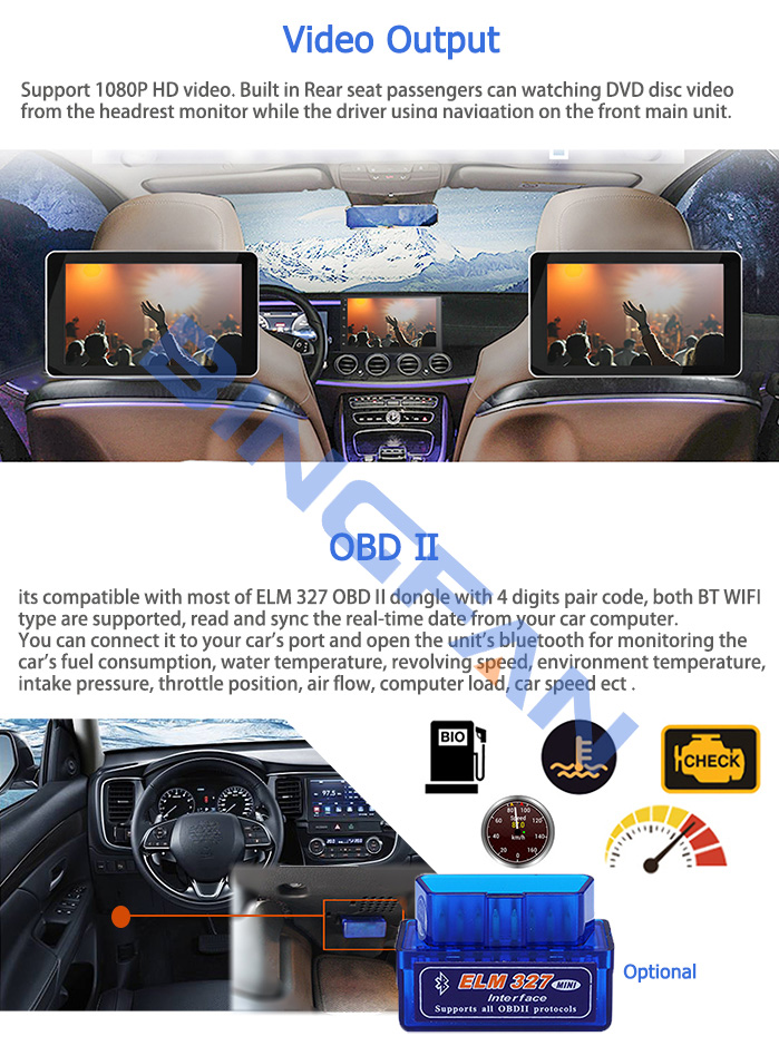 SWC Carplay Volkswagen Touch Screen Radio 12v Audio POLO Car Radio