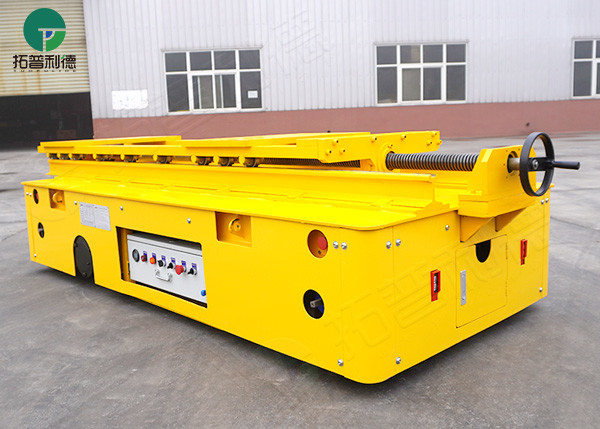 steerable motor trolley wheel drive 10tone transfer cart