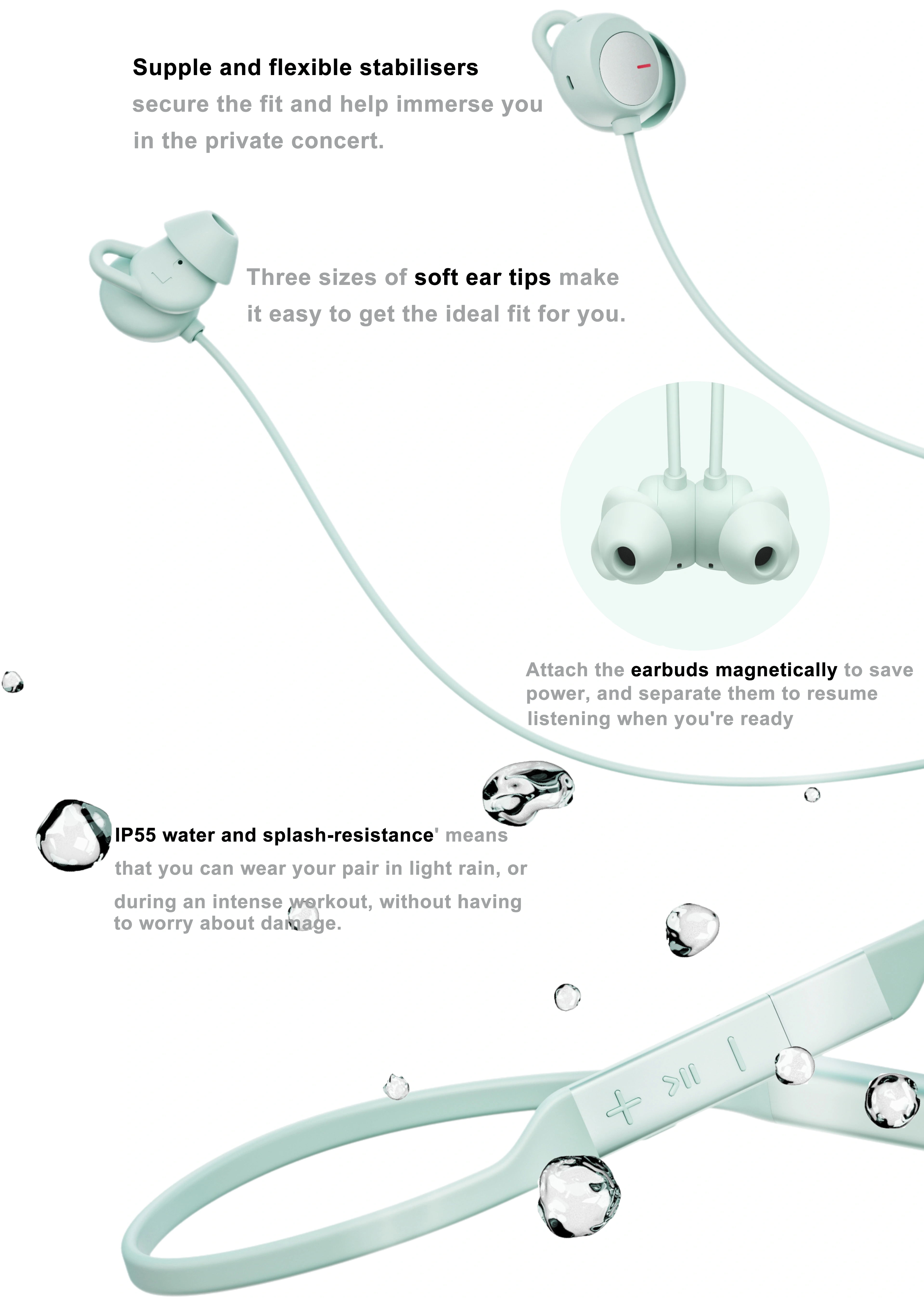 HUA-WEI New FreeLace Pro 2 Wireless Headset Neck-mounted High Sound Quality Long Endurance Active Noise Reduction