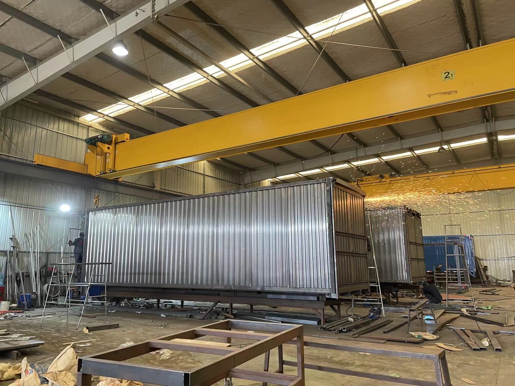 Modern Design 20ft/40ft Luxury Fabricated House Prefab Shipping Container Home Houses EU Portable 20ft Expandable House
