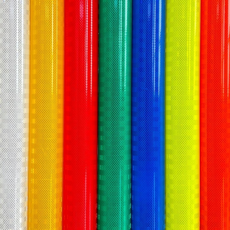 High Intensity Prismatic 1.22m*45.7m Certified 10 Years Micro Prismatic Retro Reflective Sheeting for Highway Safety Signs