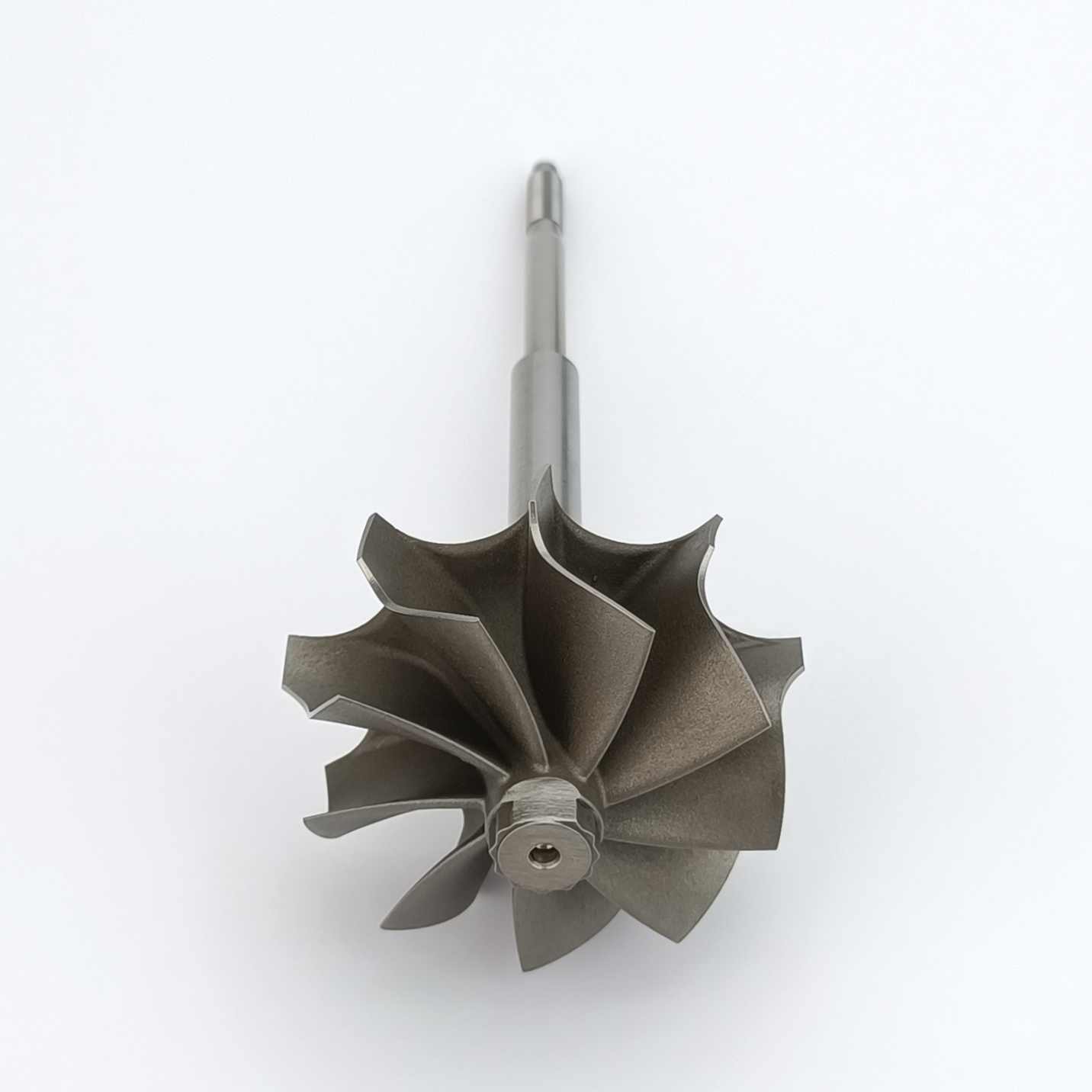 MS-TECH Turbo K16 Turbine Wheel Shaft Ind 55mm Exd 49mm Blades 9