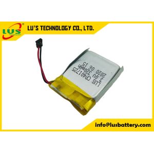 Smart Card Lithium Ion Battery CP401725 3v 320mah Limno2 Material