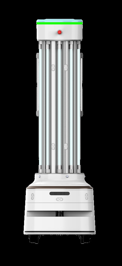 Hospital Autonomous Uvc Mobile Robot Automatic Uv Disinfection Robot Project