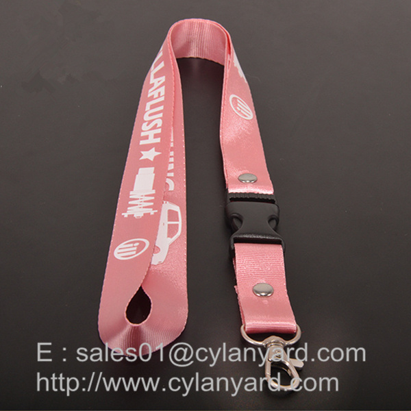 Custom Designed Nylon Lanyard with logo print