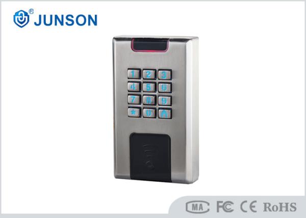 Waterproof stand alone access control system With Wg26 Communication , Gold /