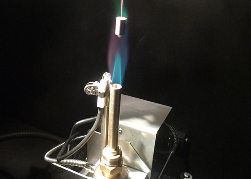 Vertical Horizontal Flammability Tester , IEC60695-11-20 Flammability Test Apparatus