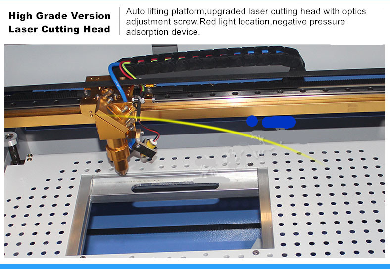High Grade DSP Control Communicate with PC U Disk File Reading 3050 40/50W CO2 Laser Engraving Machine