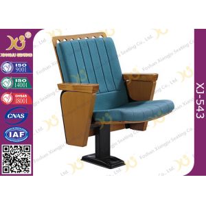  Fireproof Iron Frame Audience Seating Chairs For Lecture Hall Auditorium Manufactures