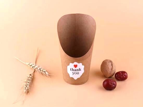 french fries and chips paper package cone or box,food take away box, paper donut packaging box,printed paper french frie