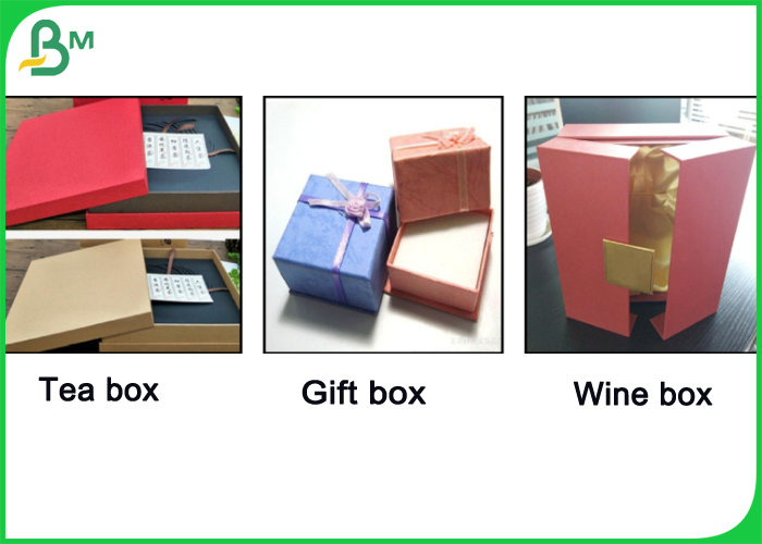 Good Strength 230g Duplex Board With Grey Back For Wine Box Packing 