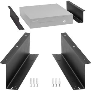 Cash Drawer Undercounter Mounting Bracket Heavy Duty Steel Mounting Bracket for Mounting 16 Cash Registers