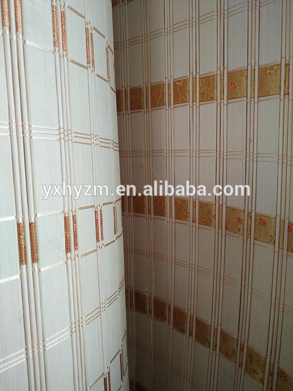 Comfortable Outdoor Bamboo Roll Up Curtains For Restaurant Custom Color