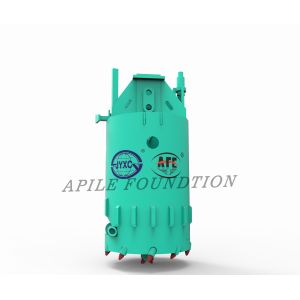 Double Bottom Single Side Rotary Rock Drilling Bucket