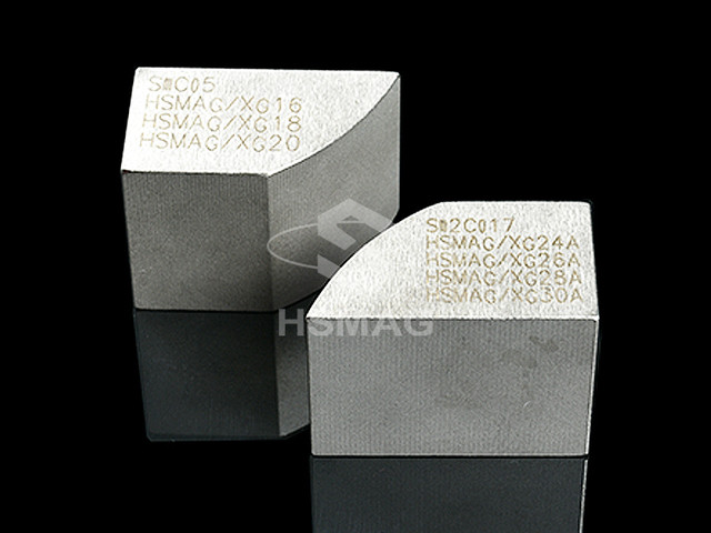 Badge Shape Irregular Permanent Magnet，Custom HSMAG Samarium Cobalt Magnets, strong magnet