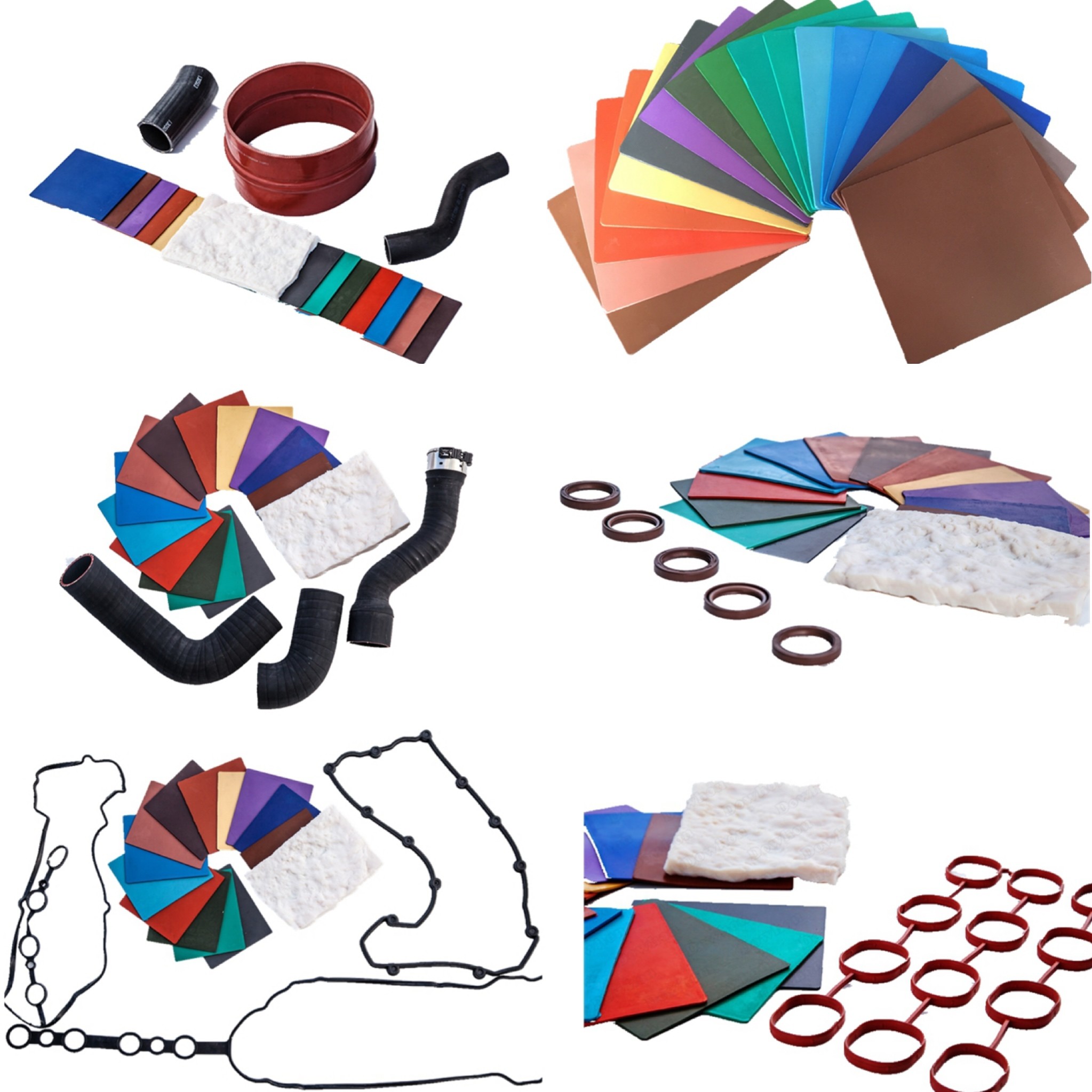 Wear Proof Eco Various Colors FKM Rubber Compound For Rubber Hoses Gaskets Turbo Chargers Fuel Hose